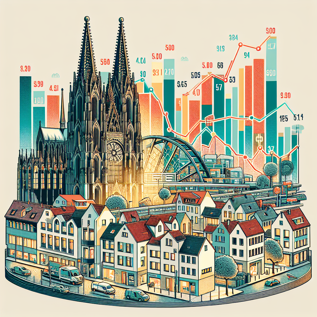 Mietspiegelentwicklung Köln Fühlingen letzte 10 Jahre